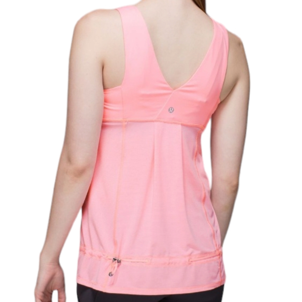 Lululemon Womens Hustleβ and Bustle Tank Top Size 4 - Picture 8 of 16